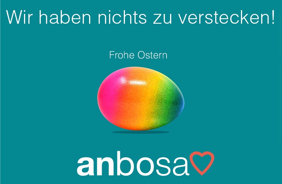 anbosa wünscht frohe Ostern