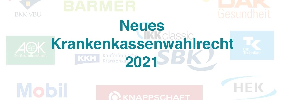 Neues Krankenkassenwahlrecht 2021 - einfacher wechseln