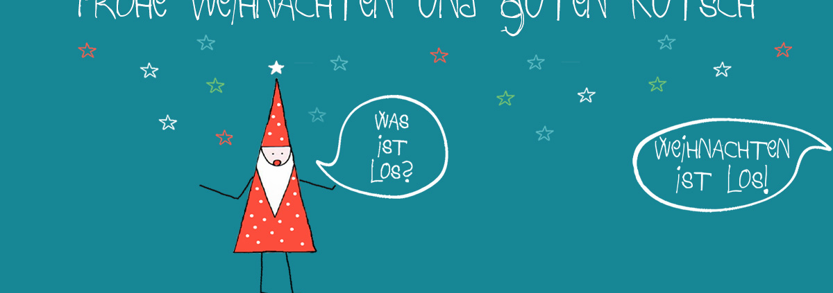 Frohe Weihnachten und guten Rutsch